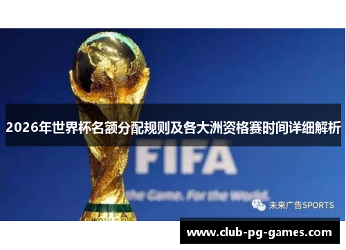 2026年世界杯名额分配规则及各大洲资格赛时间详细解析
